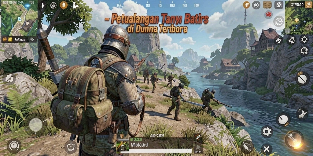 Screenshot utama 2757 menunjukkan keindahan dunia terbuka yang luar biasa.