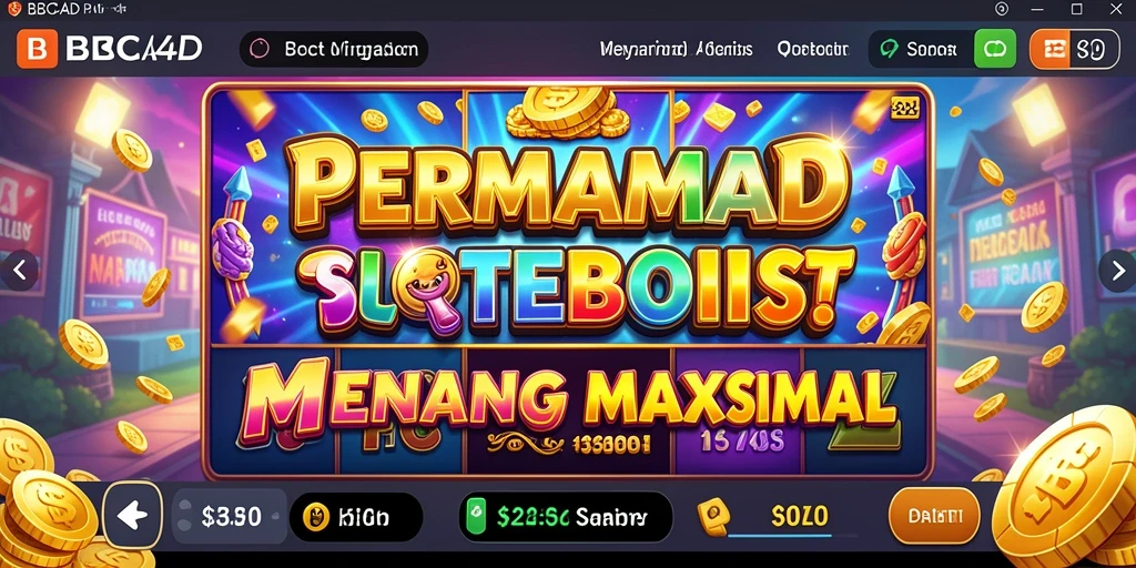 Tampilan gameplay slot BBCA4D yang menakjubkan dan menghibur.