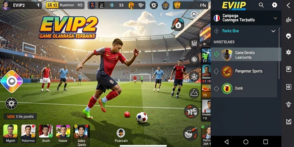 Tampilan menarik dari gameplay seru EVIP2 di kategori Sports.
