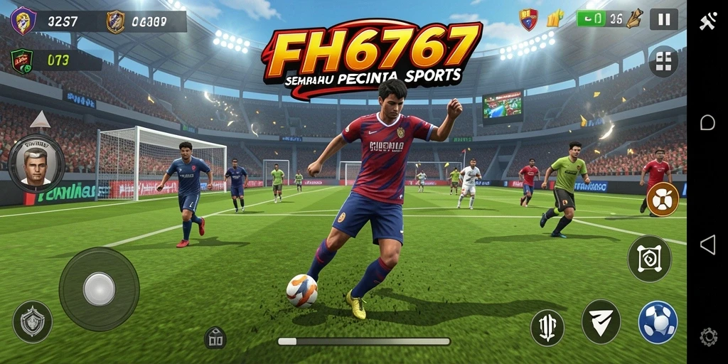 Tampilan gameplay FH6767 yang seru dan menegangkan dalam pertandingan olahraga.