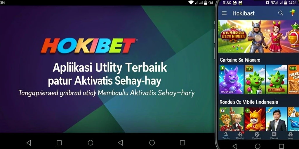 Tangkapan layar HOKIBET yang menunjukkan fitur-fitur Utility yang bermanfaat.