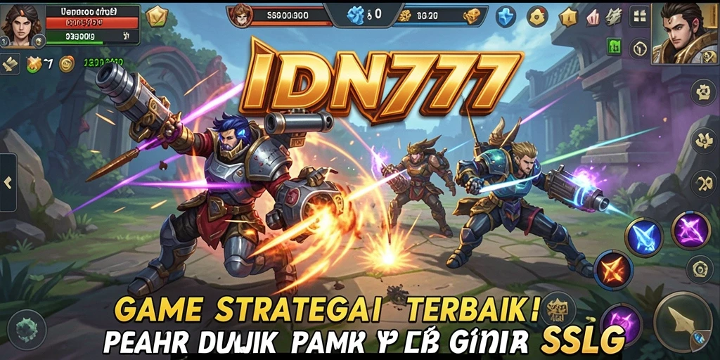 Tampilan gameplay seru dan mendebarkan di IDN777.