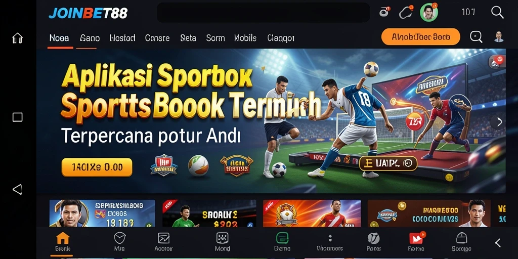 Screenshot gameplay <strong>JOINBET88</strong> menunjukkan taruhan olahraga yang menarik.