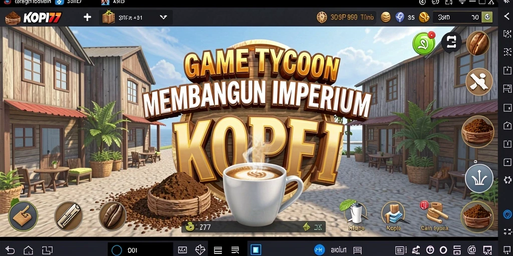 Tampilan gameplay KOPI77 yang menarik dengan berbagai pilihan kopi.