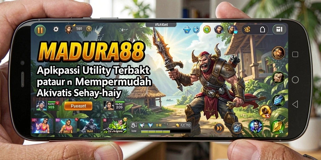 Tampilan antarmuka MADURA88 yang bersih dan intuitif.