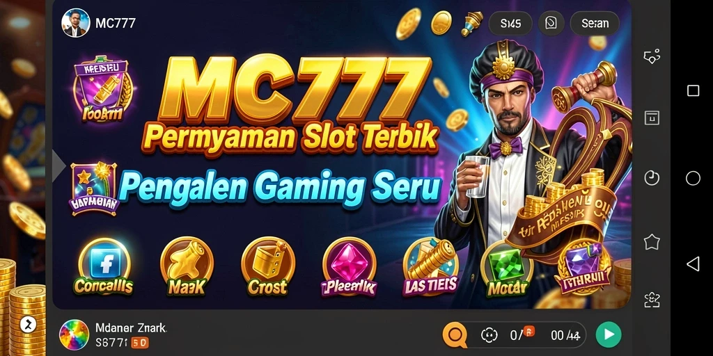 Gameplay seru di MC777 dengan grafis slot yang menawan.
