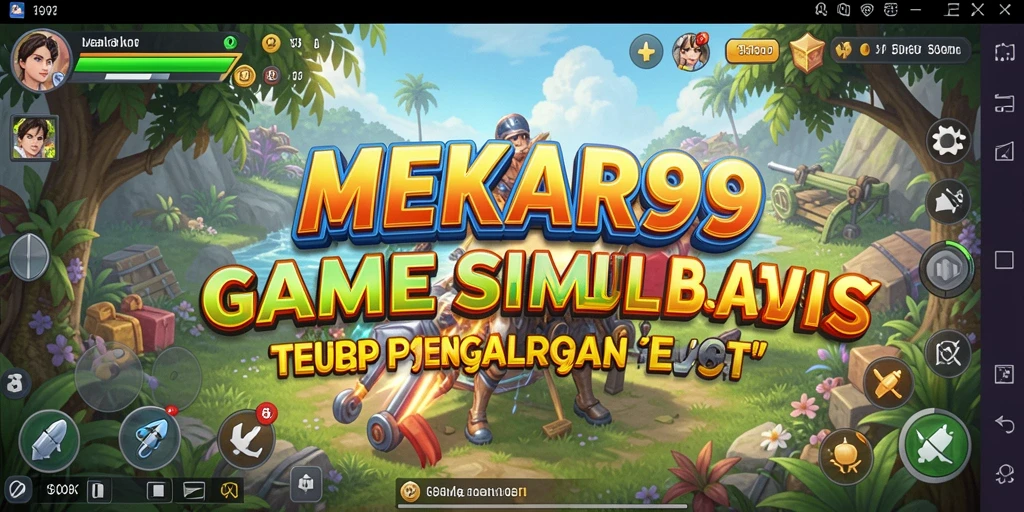 Gameplay menarik MEKAR99 dengan fitur simulasi realistis.
