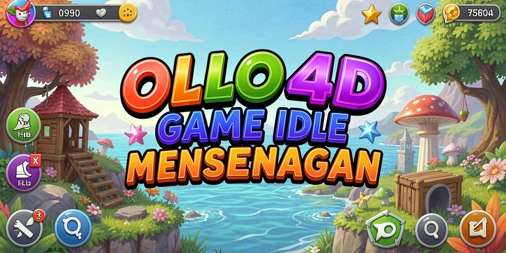 Tampilan gameplay OLLO4D yang mengasyikkan dan penuh warna.