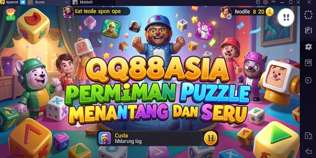 Tampilan gameplay QQ88ASIA yang penuh tantangan dan keseruan.