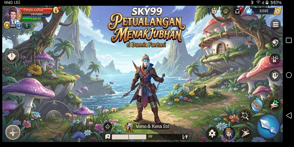 Tampilan gameplay <strong>SKY99</strong> yang menggugah selera, penuh petualangan dan misteri.