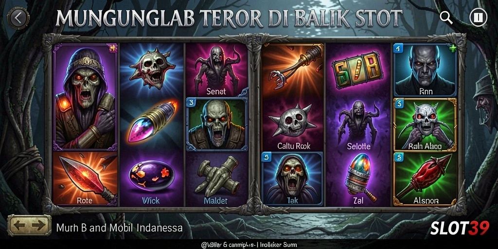 Gameplay menegangkan di dunia horor yang mencekam.