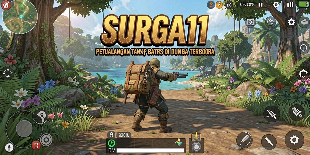 Gameplay SURGA11 yang menakjubkan dalam dunia Open World yang luas.