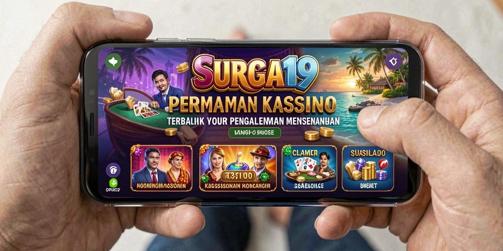 Screenshot gameplay SURGA19 menampilkan keseruan permainan kasino yang mendebarkan.