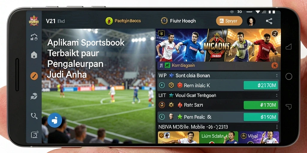Screenshot utama V21 menampilkan pengalaman taruhan yang seru dan interaktif.